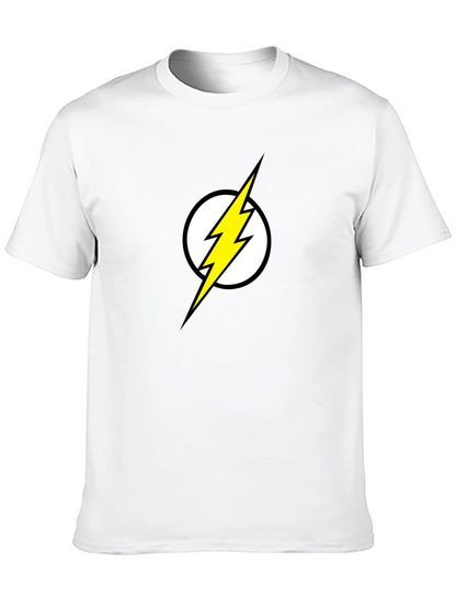 Flash Logo Graphic T-Shirt - Black