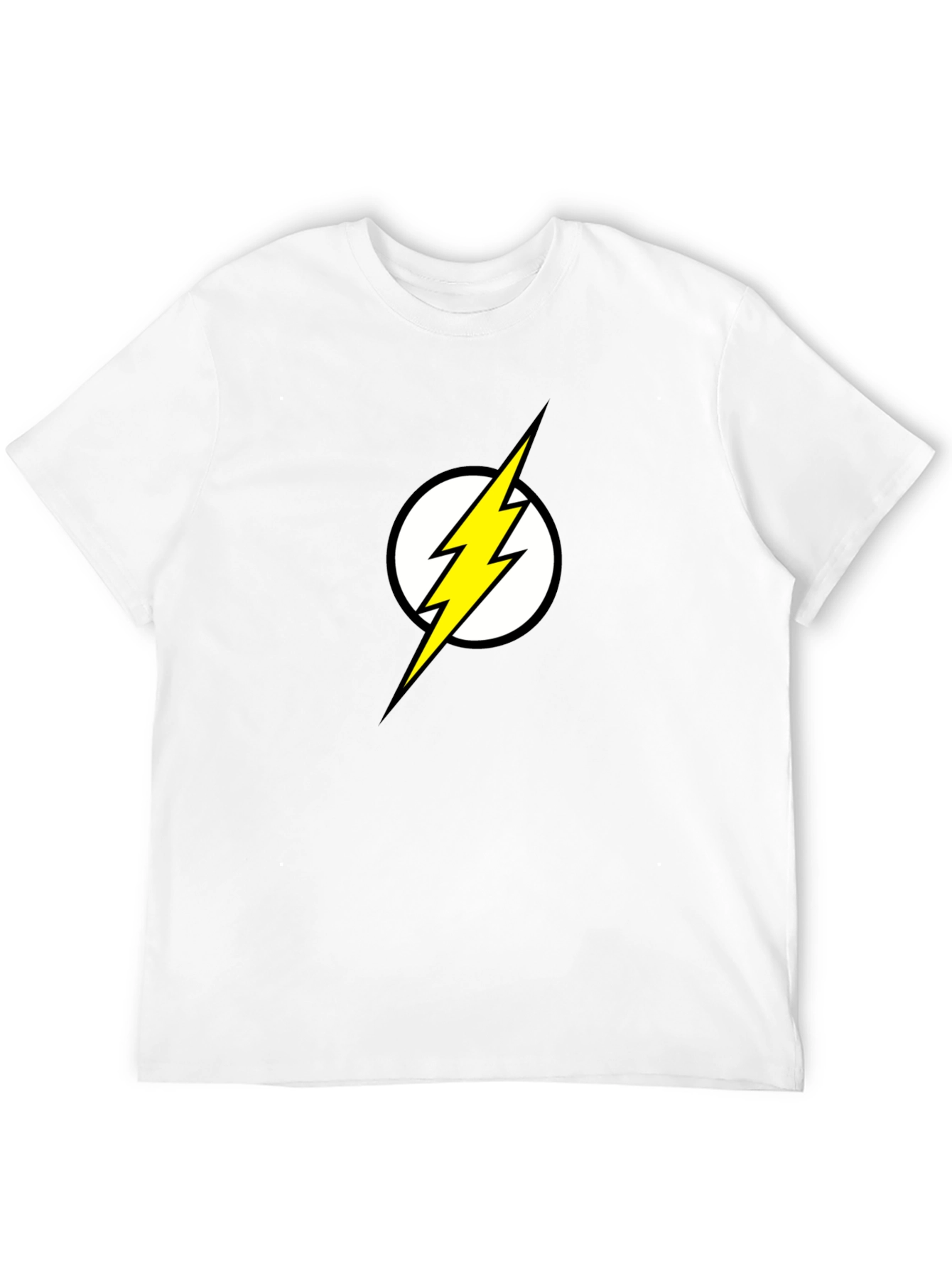 Flash Logo Graphic T-Shirt - Black