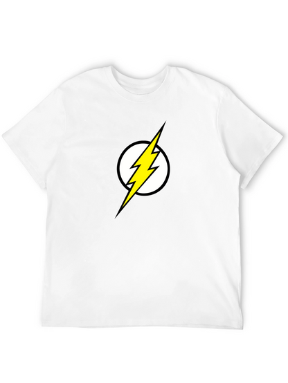 Flash Logo Graphic T-Shirt - Black