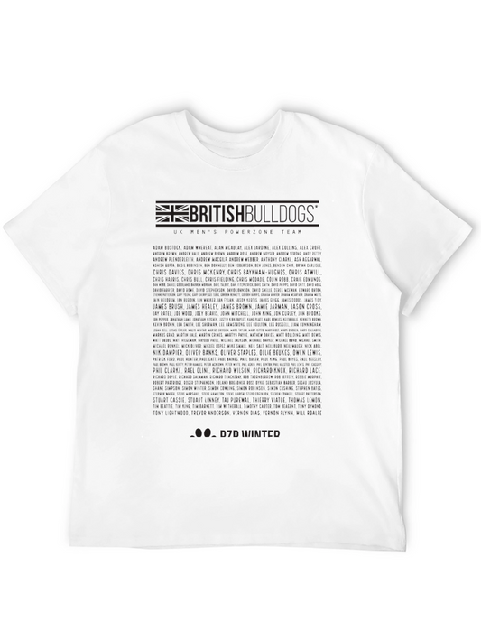 British Bulldogs Black T-Shirt for Men