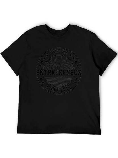 Entrepreneur Lifestyle Black T-Shirt