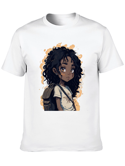 Anime Style Graphic Tee