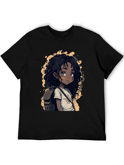 Anime Style Graphic Tee