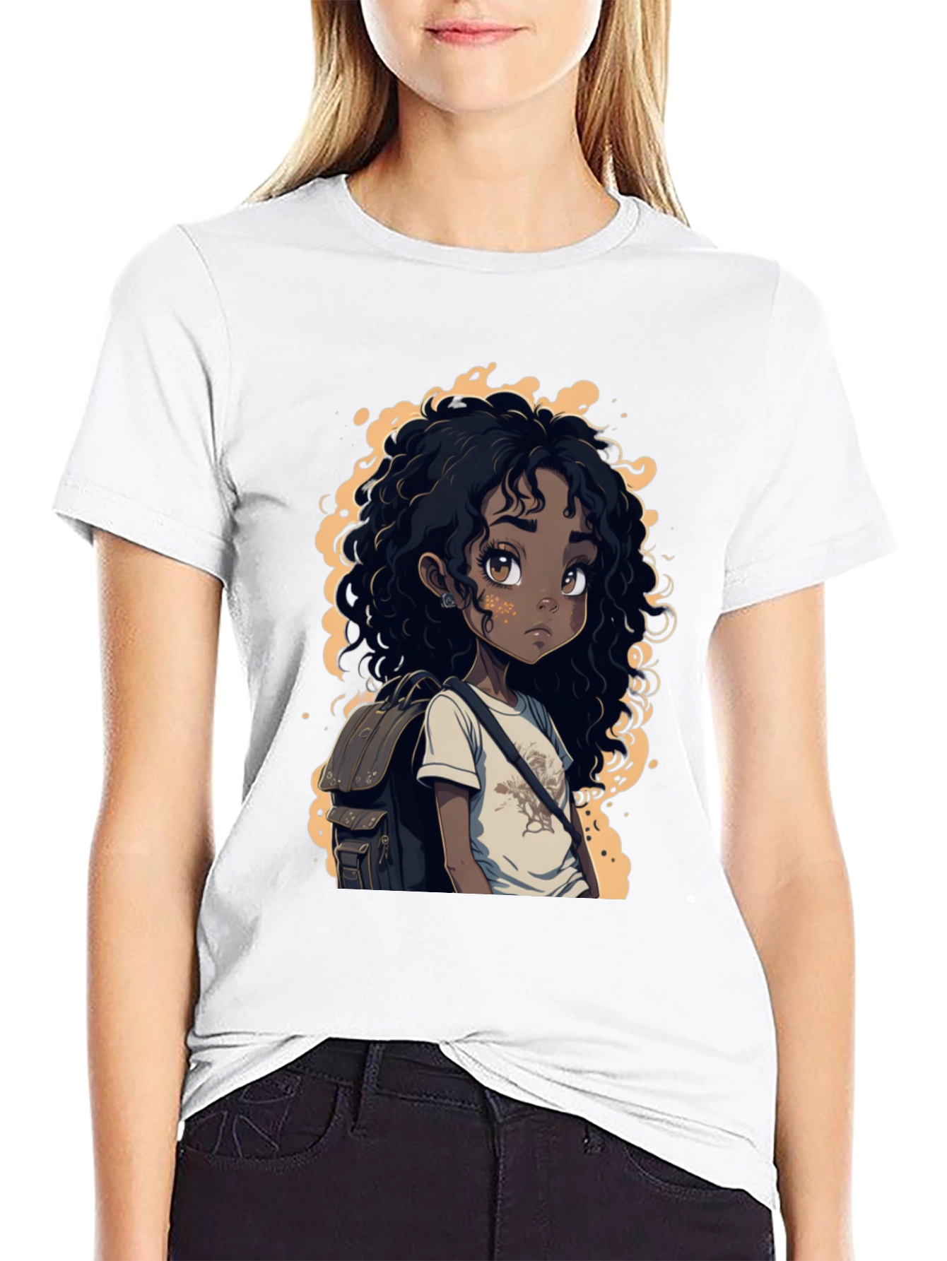 Anime Style Graphic Tee