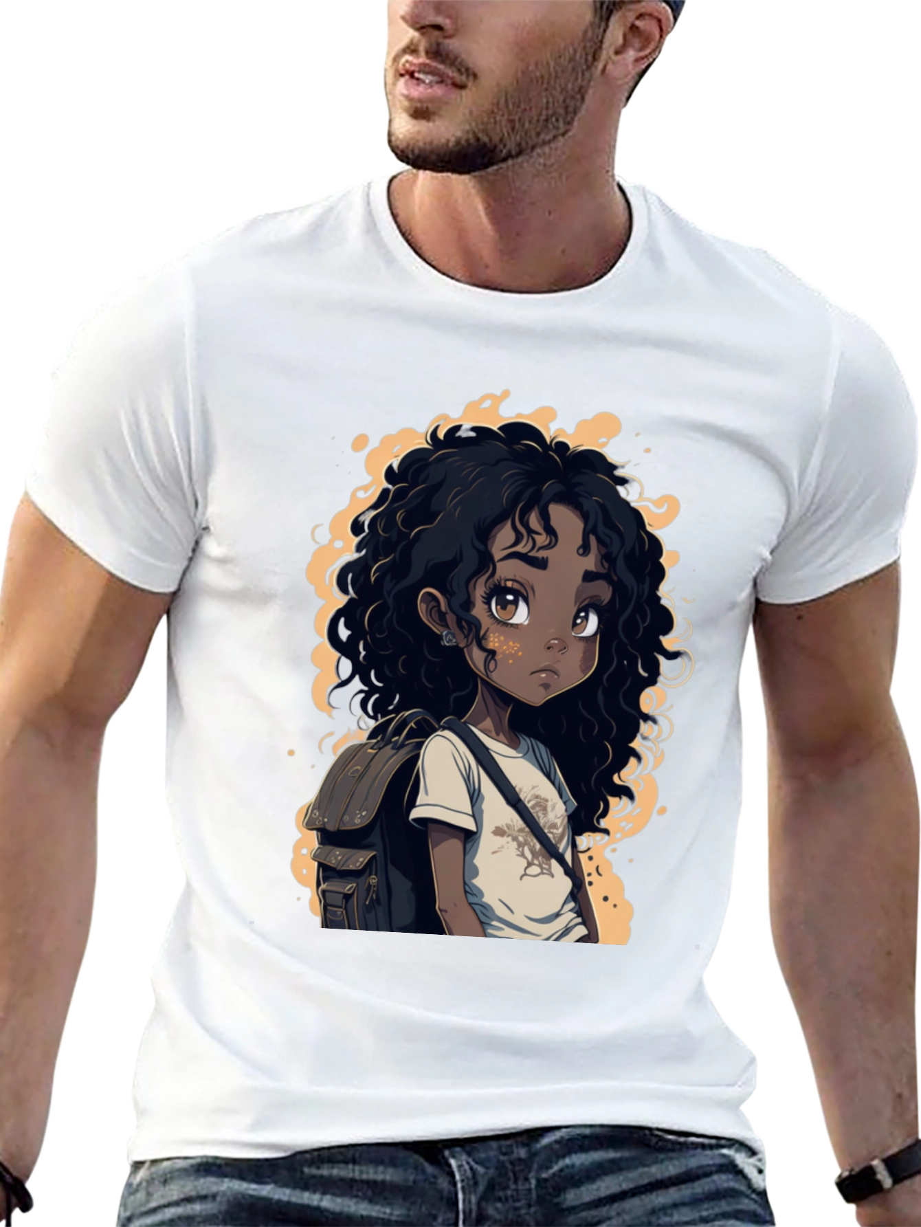 Anime Style Graphic Tee