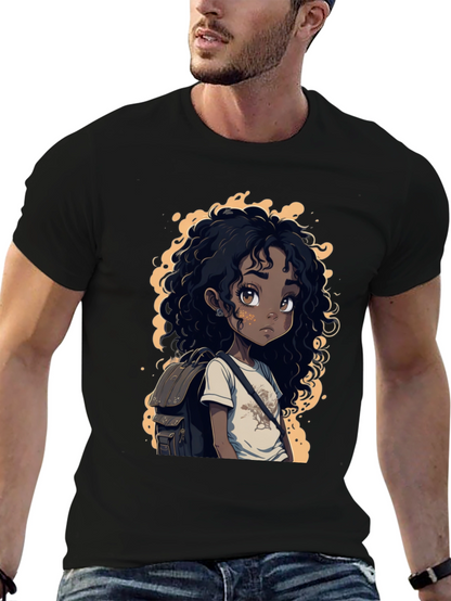 Anime Style Graphic Tee