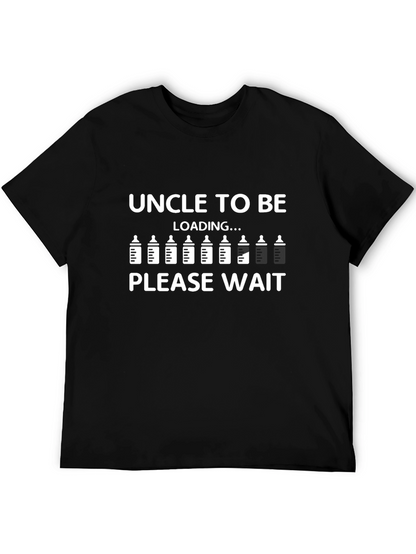 Uncle To Be Loading T-Shirt: New Uncle Gift