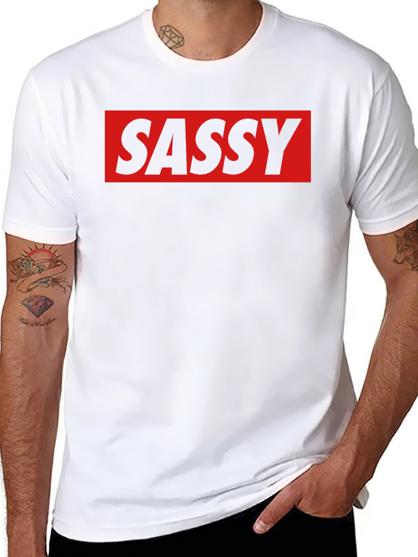 Sassy Graphic Tee - Bold Statement Shirt