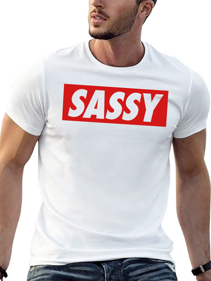 Sassy Graphic Tee - Bold Statement Shirt