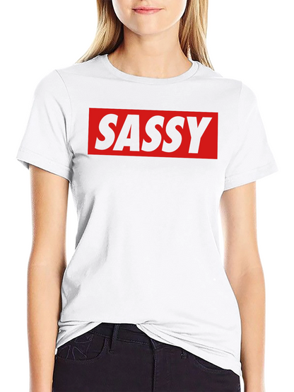 Sassy Graphic Tee - Bold Statement Shirt