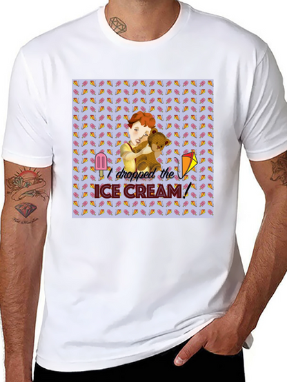 Ice Cream Graphic Tee - Unique Design