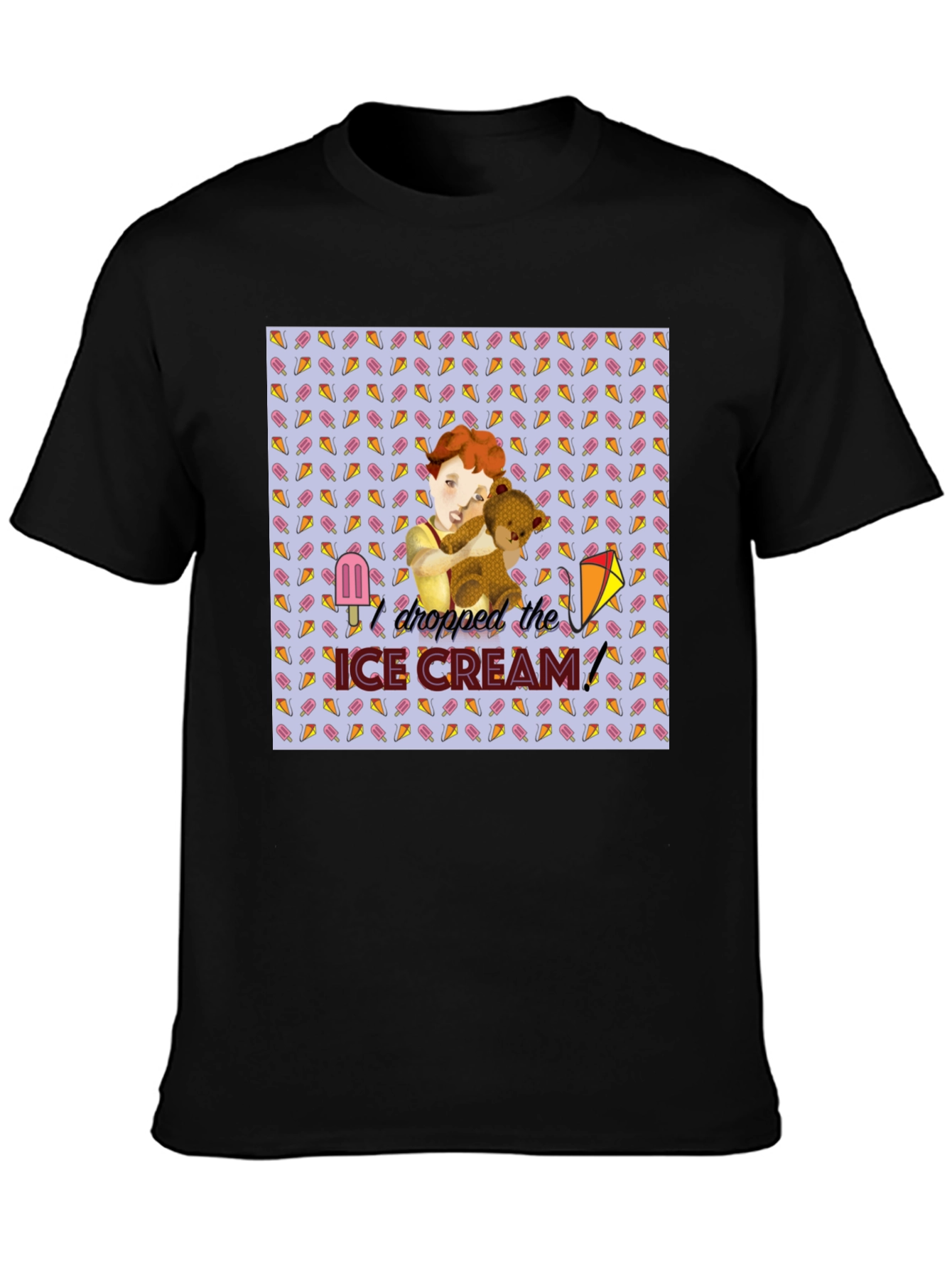 Ice Cream Graphic Tee - Unique Design