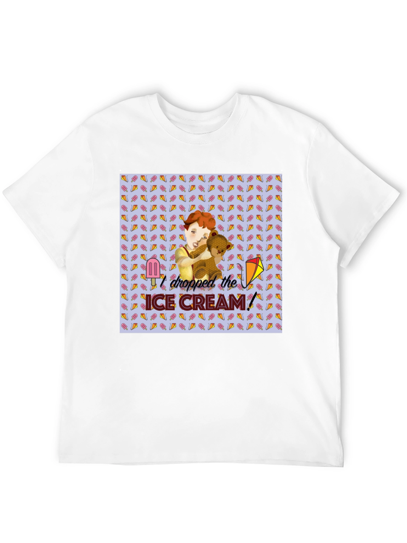 Ice Cream Graphic Tee - Unique Design