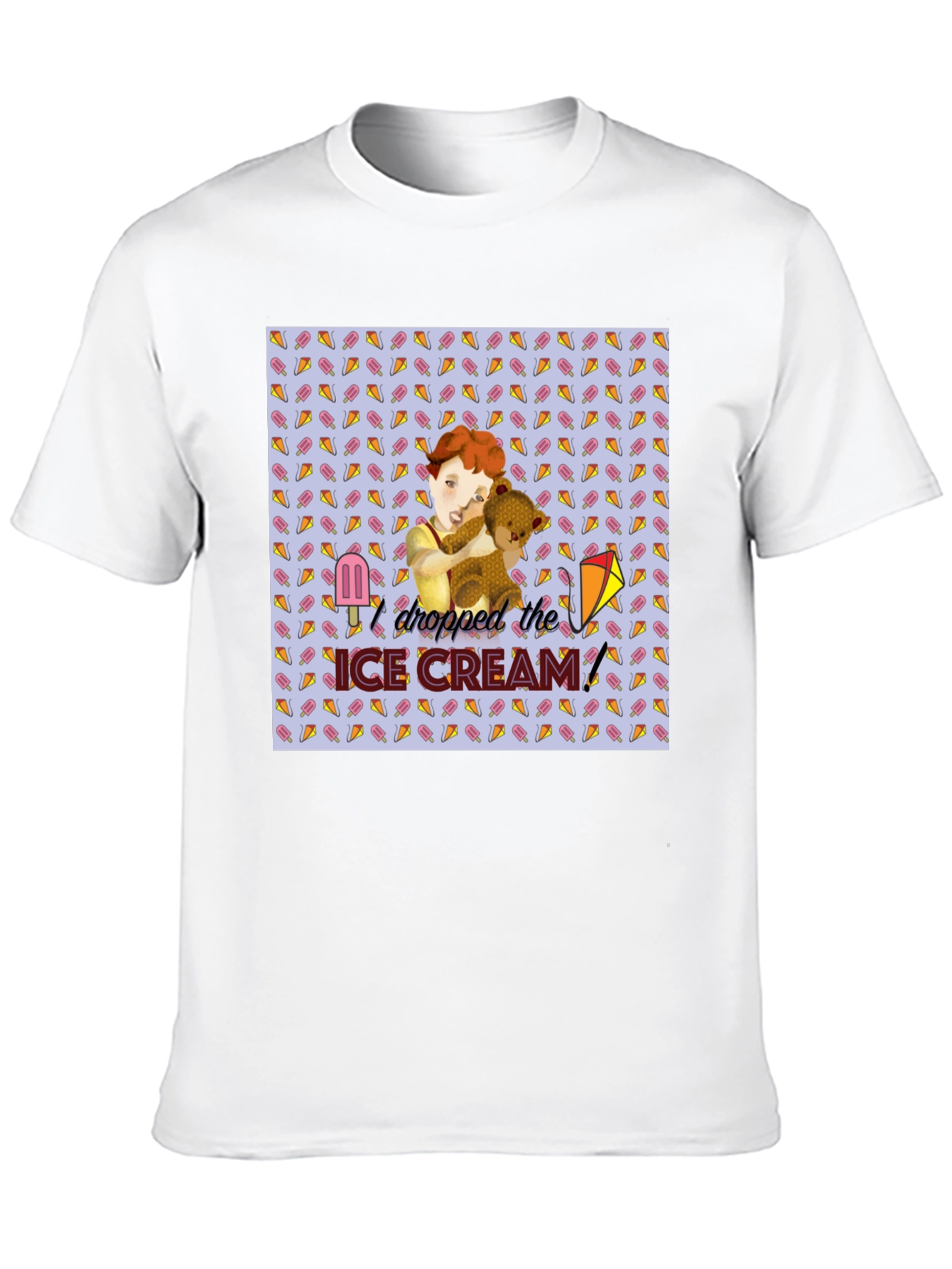 Ice Cream Graphic Tee - Unique Design