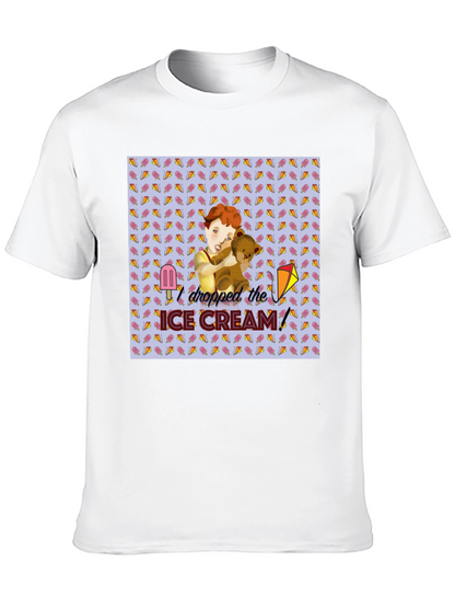 Ice Cream Graphic Tee - Unique Design