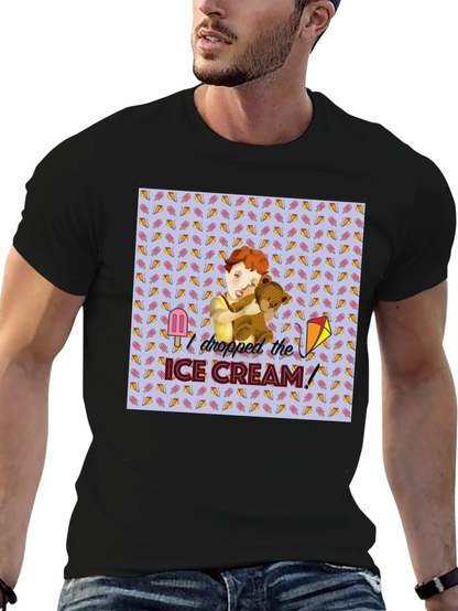Ice Cream Graphic Tee - Unique Design