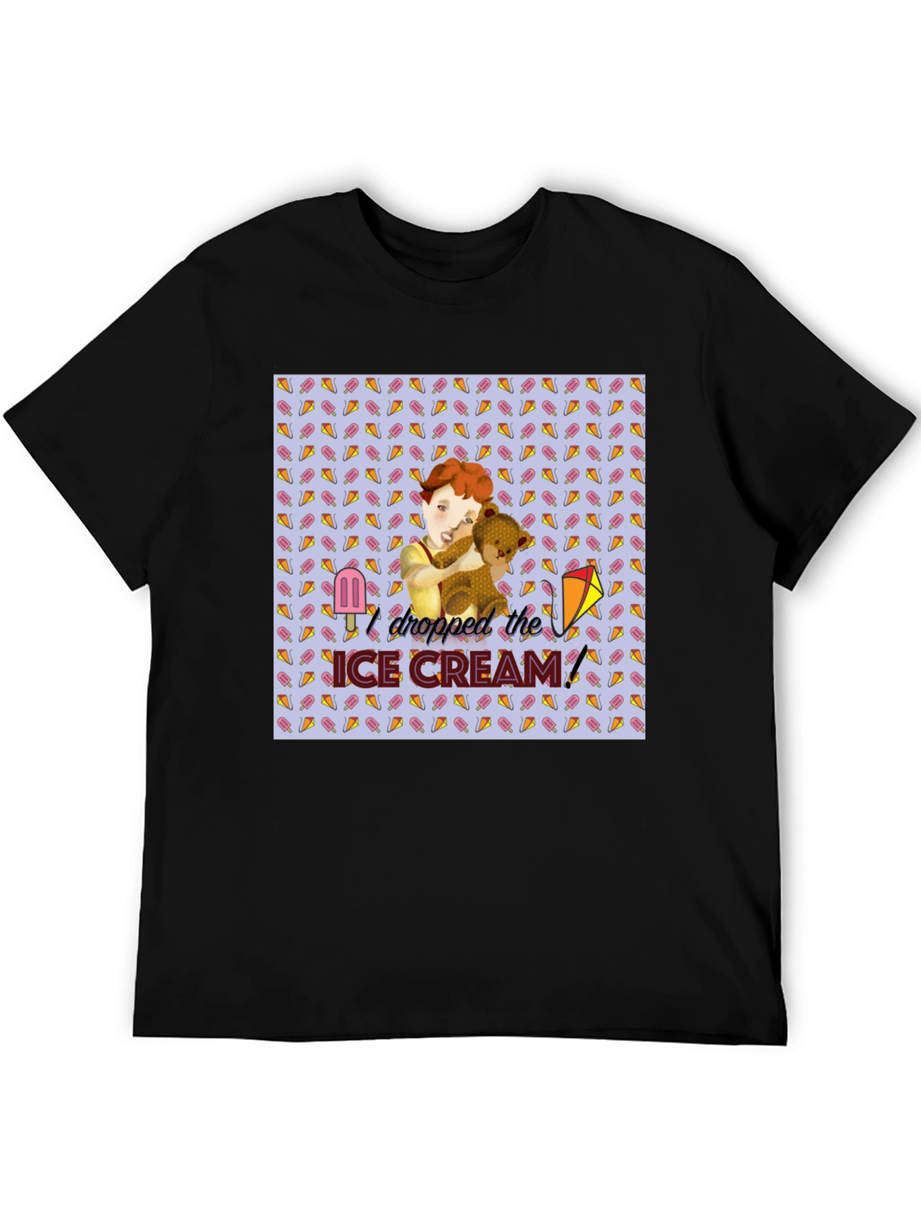 Ice Cream Graphic Tee - Unique Design