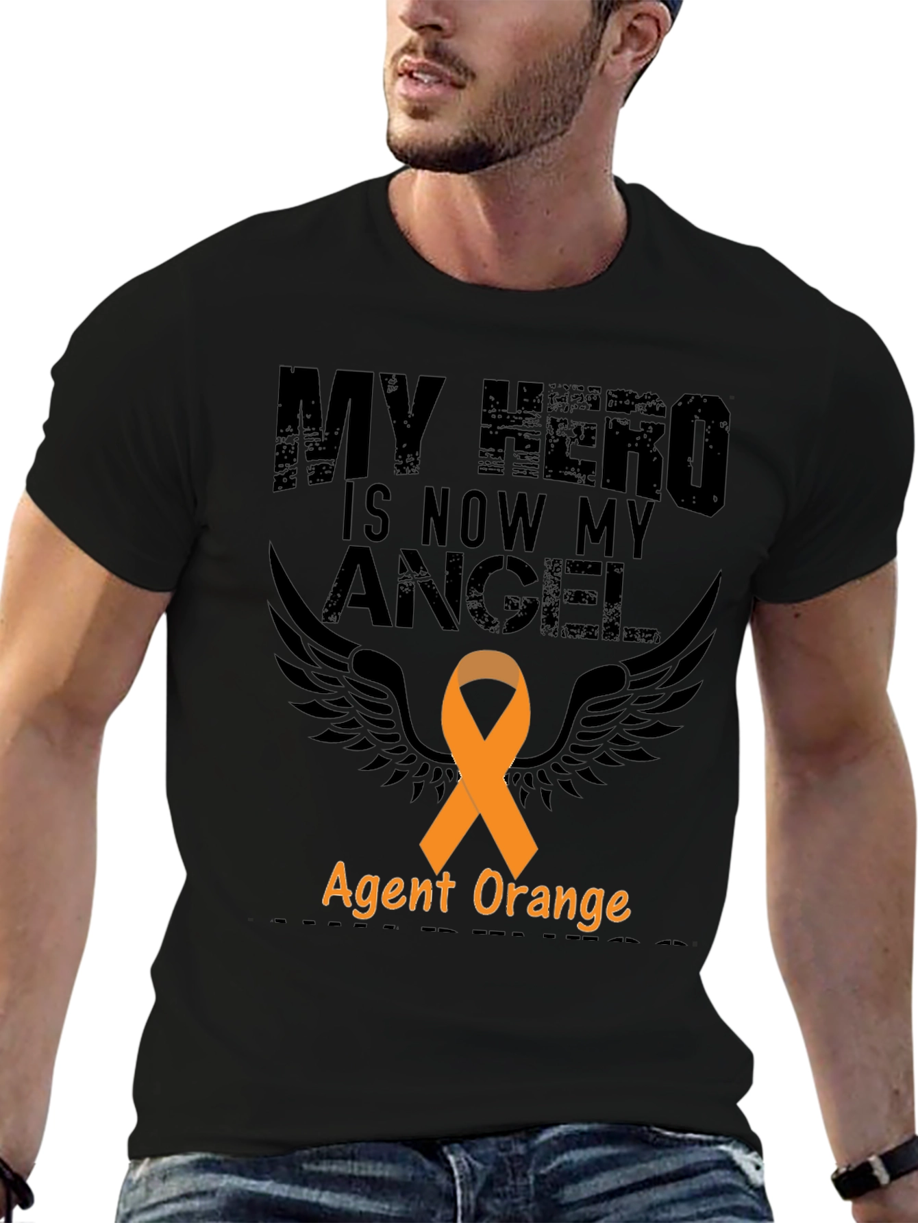 Agent Orange Awareness T-Shirt - My Hero Angel