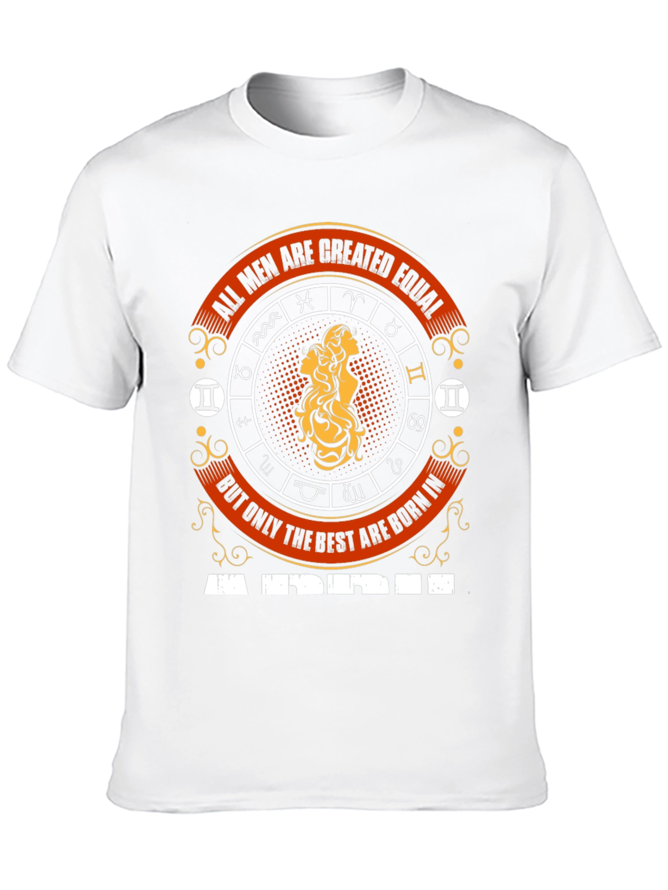 Gemini Zodiac T-Shirt - All Men Are Created Equal