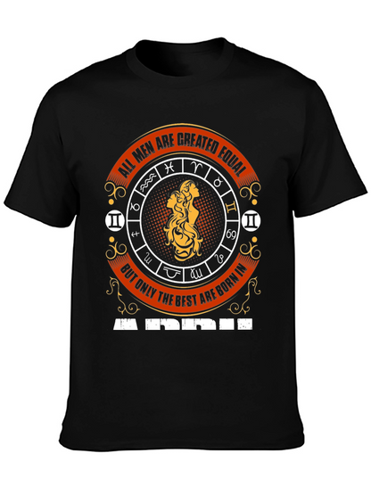 Gemini Zodiac T-Shirt - All Men Are Created Equal