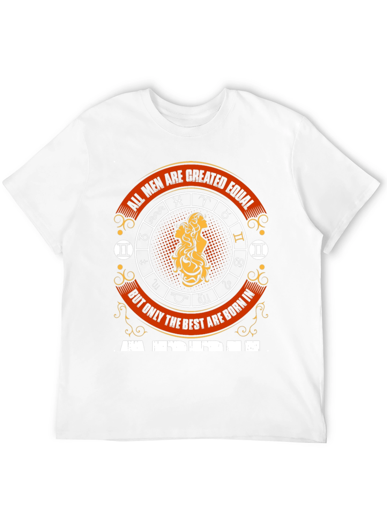 Gemini Zodiac T-Shirt - All Men Are Created Equal