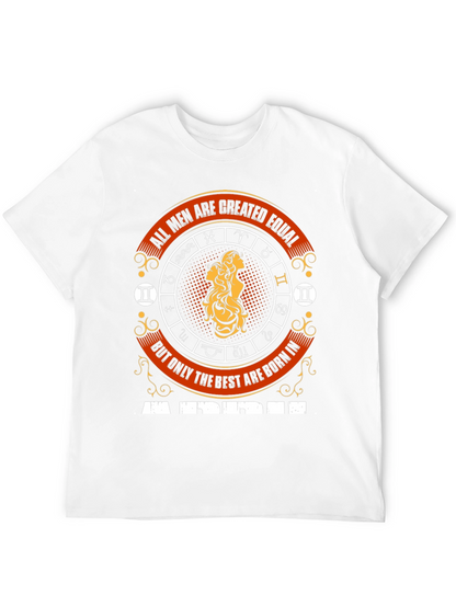 Gemini Zodiac T-Shirt - All Men Are Created Equal