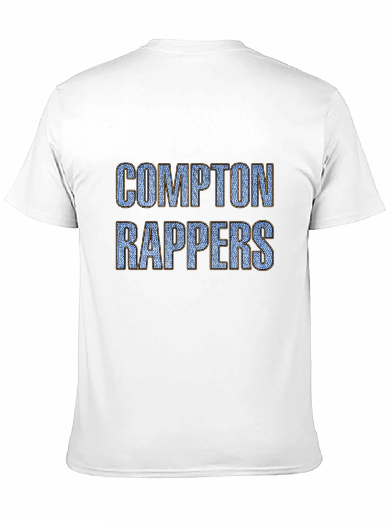 Compton Rappers Graphic Tee - Black Cotton T-Shirt