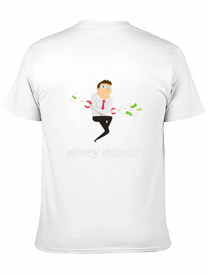 Money Magnet Graphic T-Shirt - Funny & Unique Design