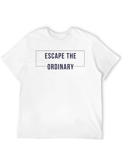 Escape The Ordinary Graphic T-Shirt - Black