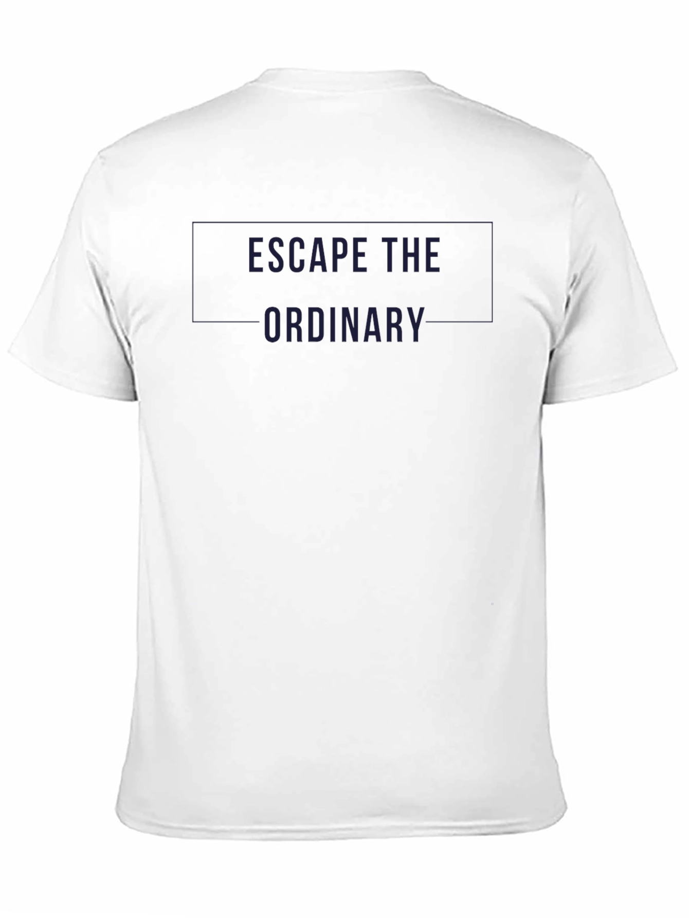 Escape The Ordinary Graphic T-Shirt - Black