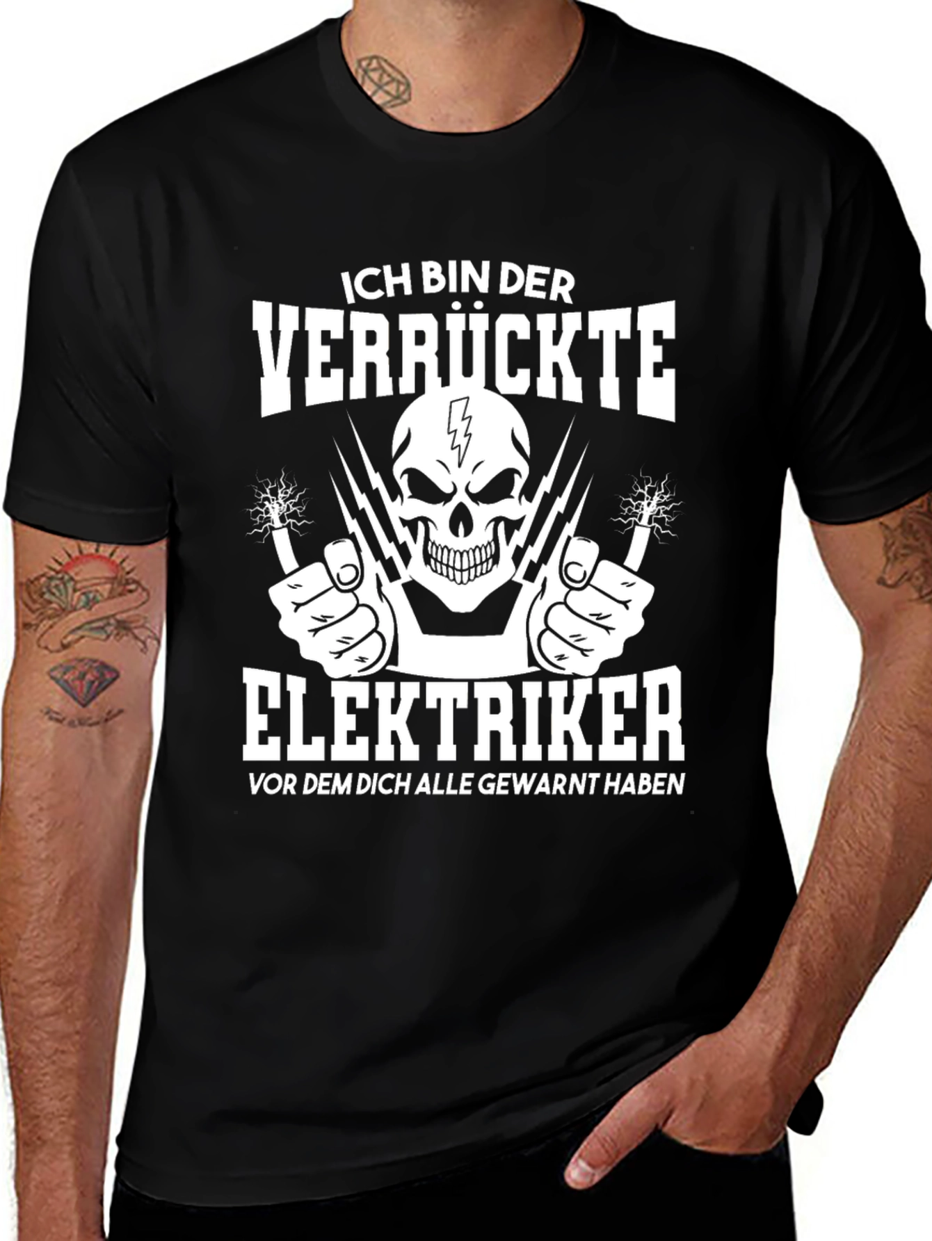 Crazy Electrician T-Shirt