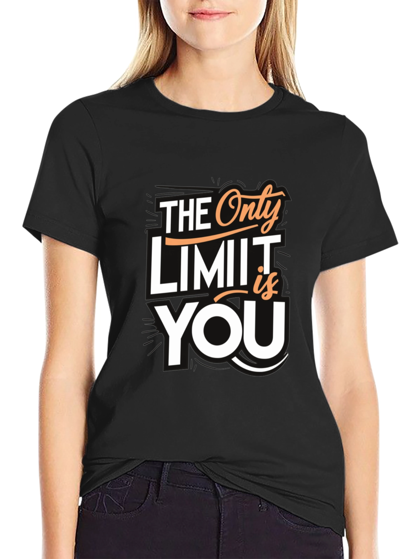 Motivational T-Shirt: The Only Limit is You