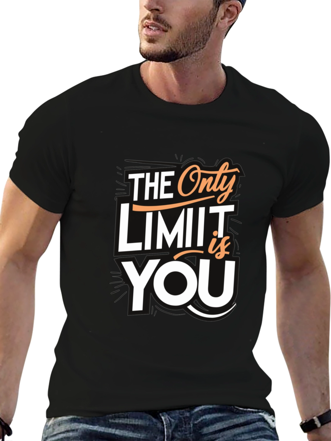 Motivational T-Shirt: The Only Limit is You