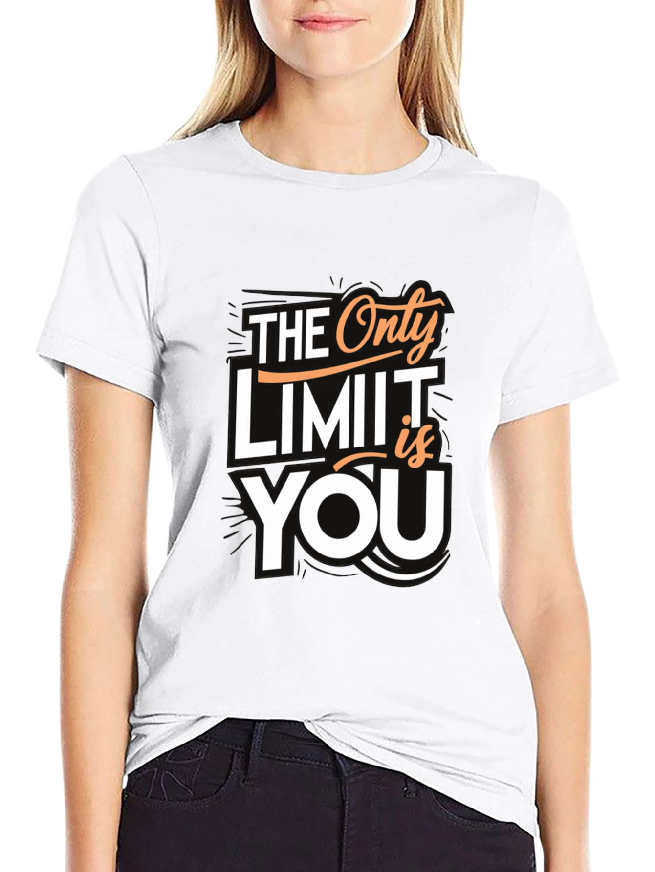 Motivational T-Shirt: The Only Limit is You
