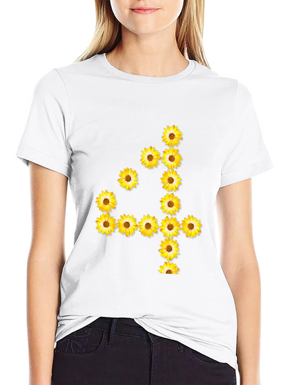 Sunflower Number Four Graphic Tee