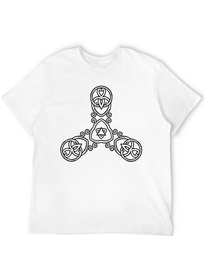 Celtic Knot Design Black T-Shirt