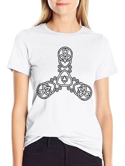 Celtic Knot Design Black T-Shirt