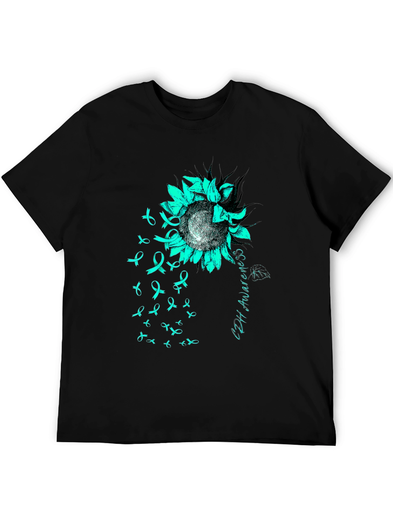 CDH Awareness Ribbon Sunflower Graphic Tee