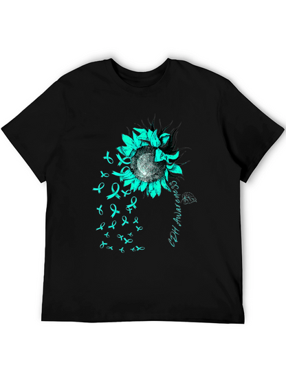 CDH Awareness Ribbon Sunflower Graphic Tee
