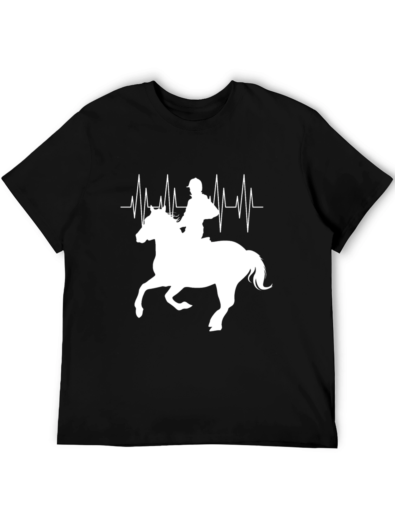 Equestrian Heartbeat Graphic Tee