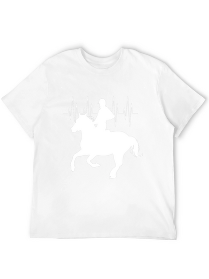 Equestrian Heartbeat Graphic Tee