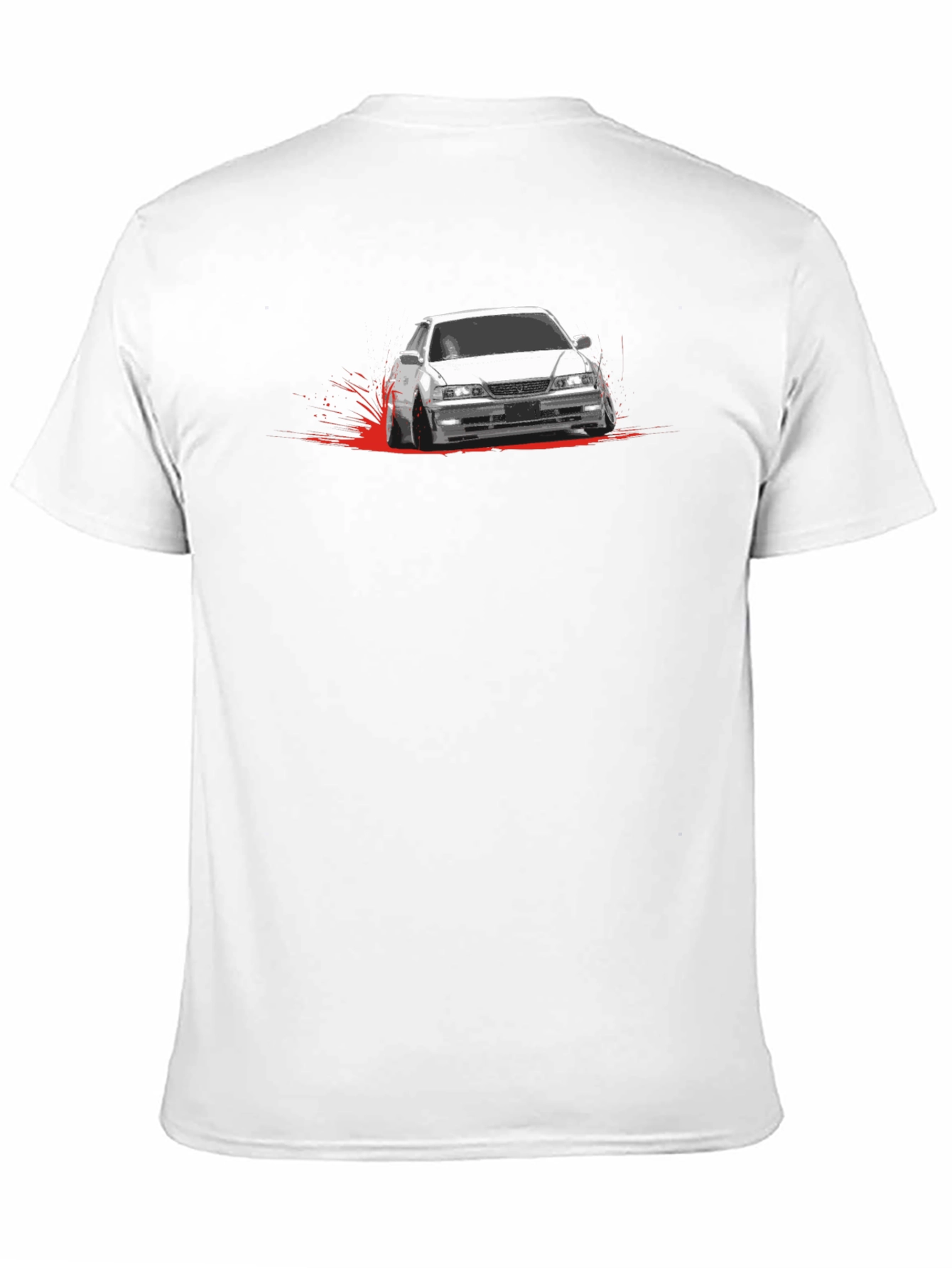 JDM Car Drift T-Shirt -  Mens Black Graphic Tee