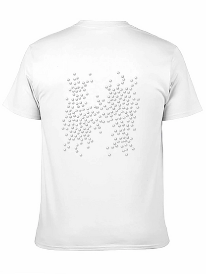 Abstract H Black T-Shirt