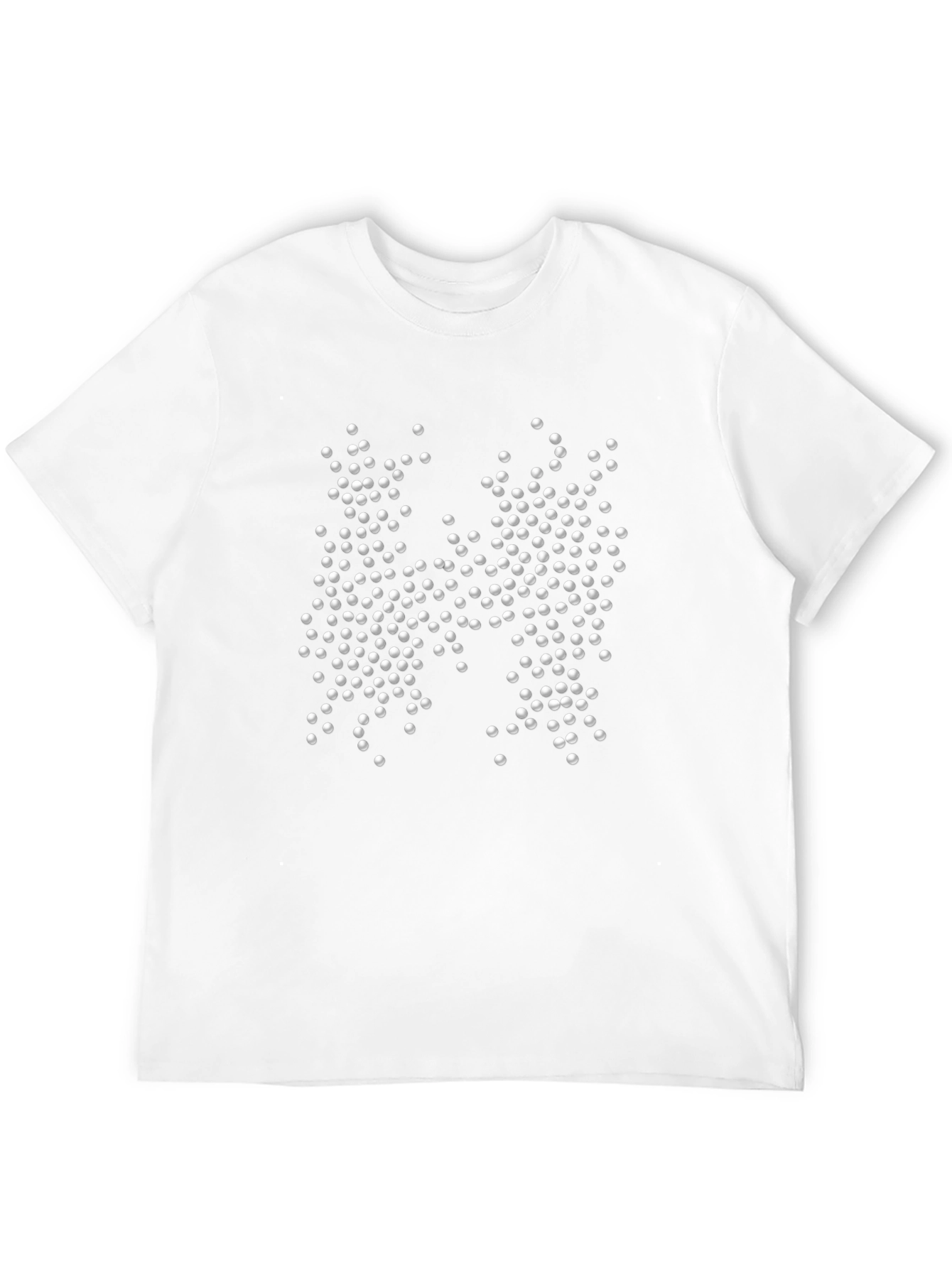 Abstract H Black T-Shirt