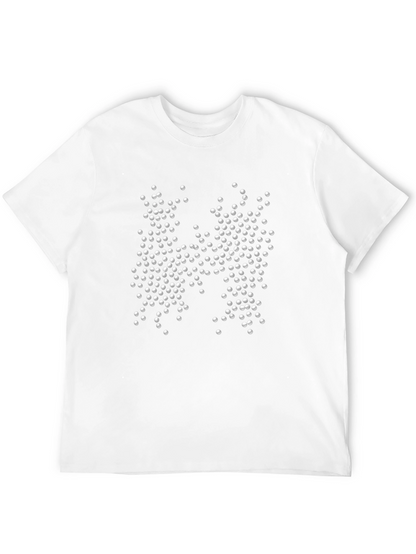Abstract H Black T-Shirt