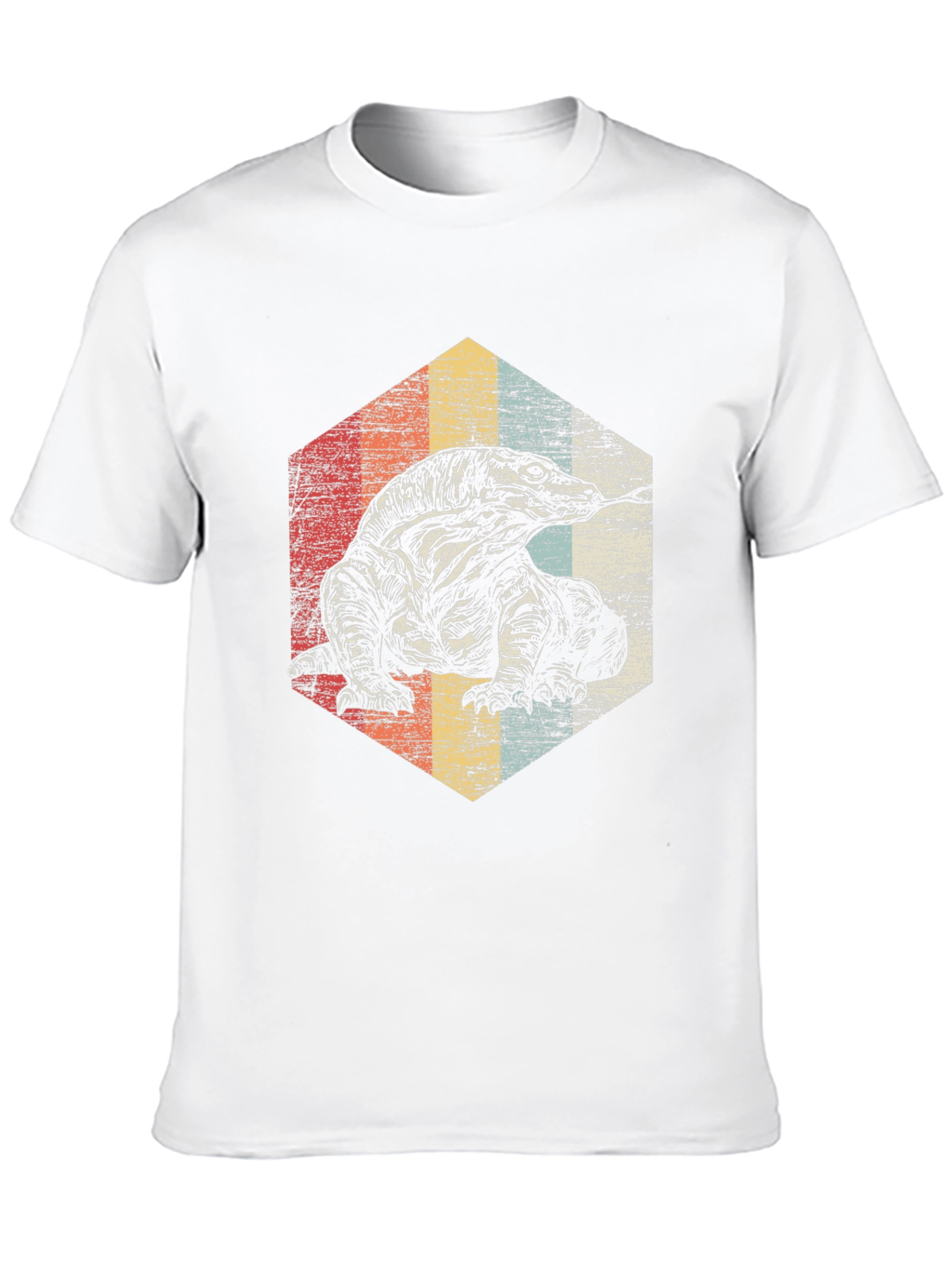 Retro Komodo Dragon Graphic Tee