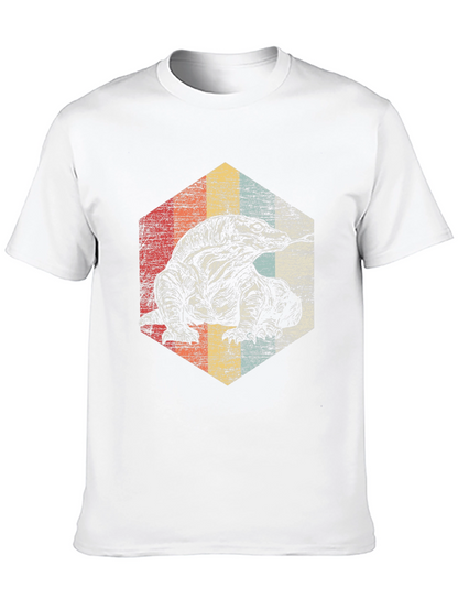 Retro Komodo Dragon Graphic Tee