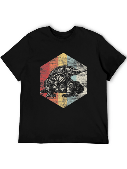 Retro Komodo Dragon Graphic Tee