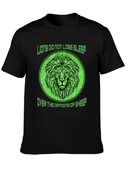 Lion Sleep Sheep Graphic Tee