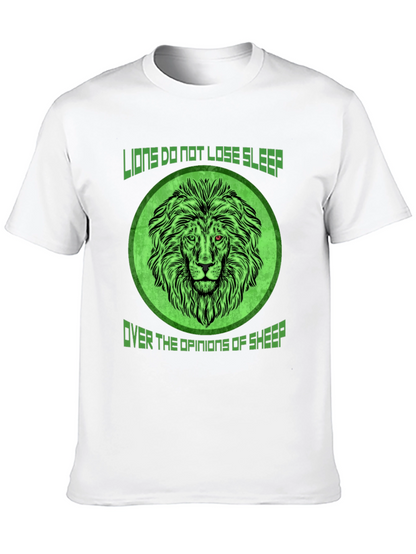 Lion Sleep Sheep Graphic Tee